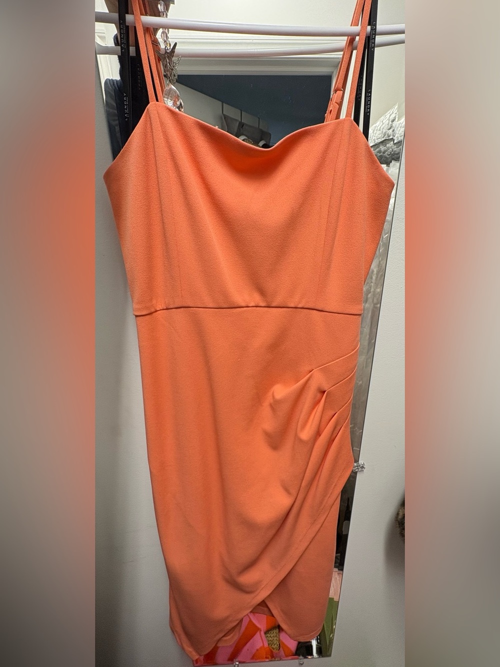 Laundry By Shelli Segal Coral Sheath Dress